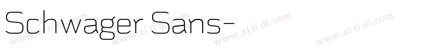 Schwager Sans字体转换